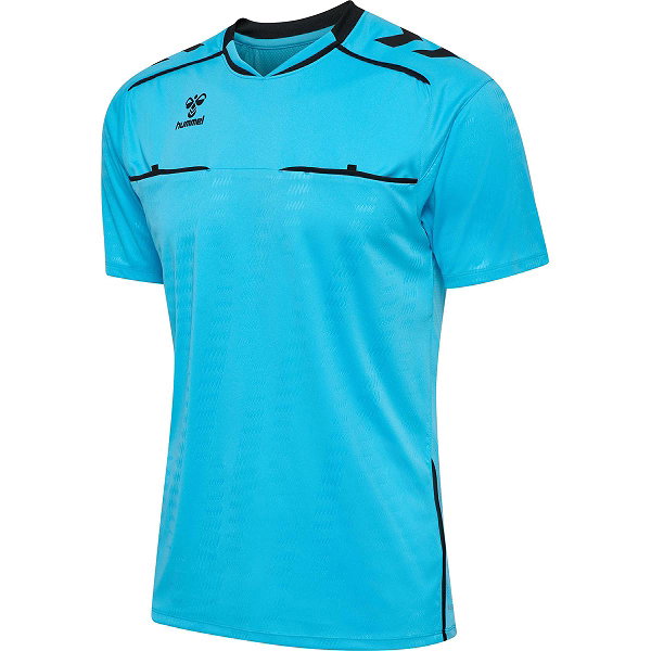 Hummel Schiedsrichter Trikot Ka Herren - Fluor Turquoise