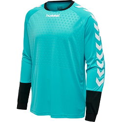 Hummel Essential Keepershirt Lange Mouw Heren - Turkoois