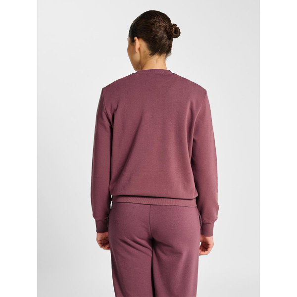 Hummel Pulse Crewneck Sweater Dames - Bordeaux