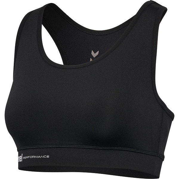Hummel Pulse Light Support Sport-Bh Damen - Schwarz