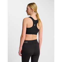 Vorschau: Hummel Pulse Light Support Sport-Bh Damen - Schwarz