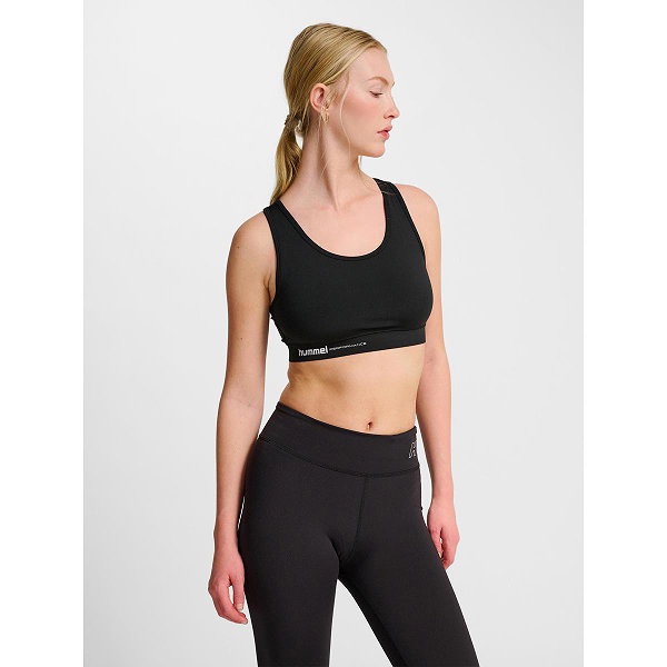 Hummel Pulse Light Support Sport-Bh Damen - Schwarz
