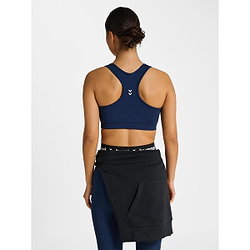 Vorschau: Hummel Pulse Light Support Sport-Bh Damen - Marine