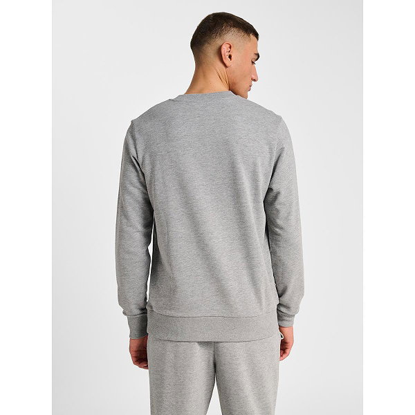Hummel Pulse Crewneck Sweater Heren - Grijs Gemeleerd