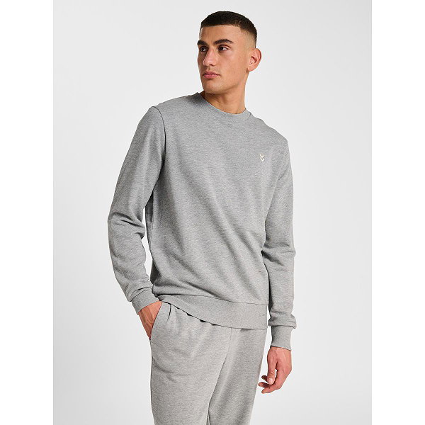 Hummel Pulse Crewneck Sweater Heren - Grijs Gemeleerd
