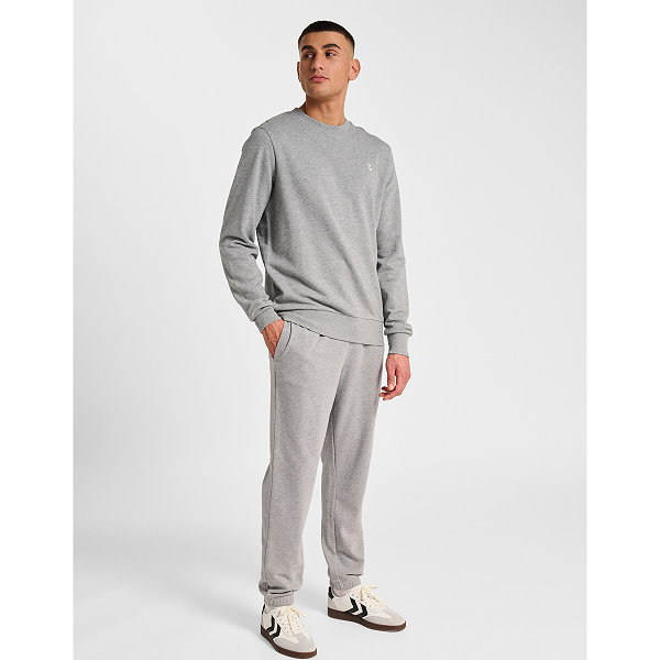 Hummel Pulse Crewneck Sweater Heren - Grijs Gemeleerd