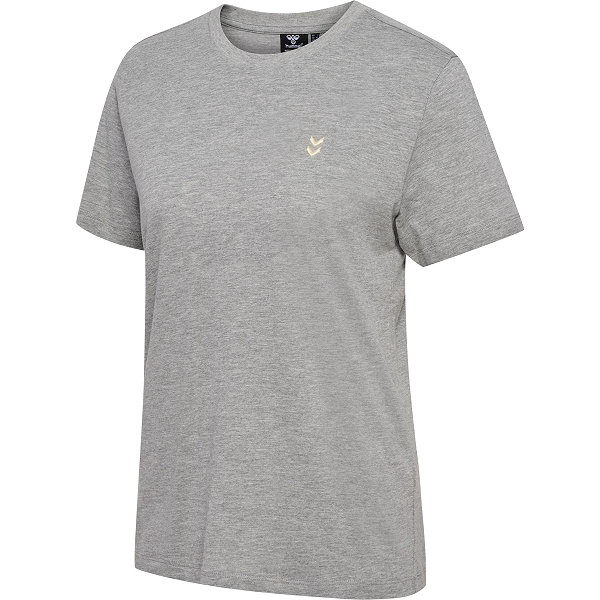 Hummel Pulse T-Shirt Dames - Grijs Gemeleerd