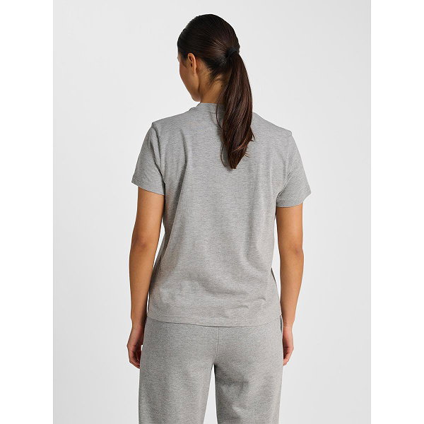 Hummel Pulse T-Shirt Dames - Grijs Gemeleerd