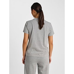 Voorvertoning: Hummel Pulse T-Shirt Dames - Grijs Gemeleerd