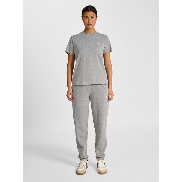 Hummel Pulse T-Shirt Dames - Grijs Gemeleerd