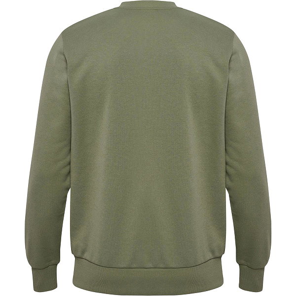 Hummel Pulse Crewneck Sweat Hommes - Kaki