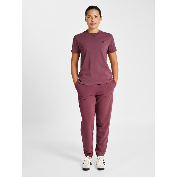 Hummel Pulse T-Shirt Femmes - Bordeaux