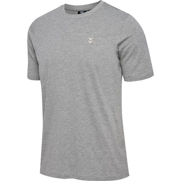 Hummel Pulse T-Shirt Heren - Grijs Gemeleerd