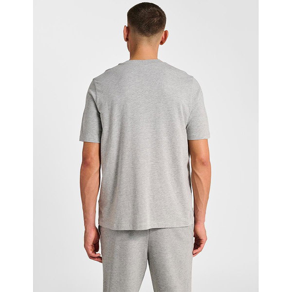 Hummel Pulse T-Shirt Heren - Grijs Gemeleerd