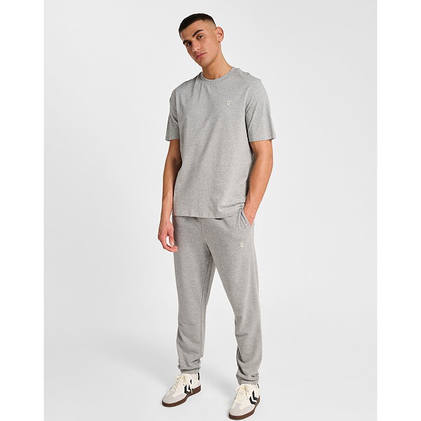Hummel Pulse T-Shirt Heren - Grijs Gemeleerd
