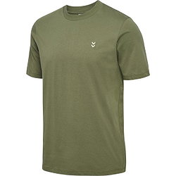 Hummel Pulse T-Shirt Heren - Khaki