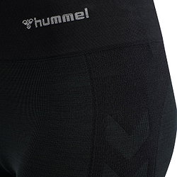 Présentation: Hummel Clea Seamless Cuissard À Bretelles Femmes - Noir Mélange