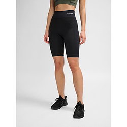 Présentation: Hummel Clea Seamless Cuissard À Bretelles Femmes - Noir Mélange