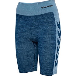 Présentation: Hummel Clea Seamless Cuissard À Bretelles Femmes - Marine