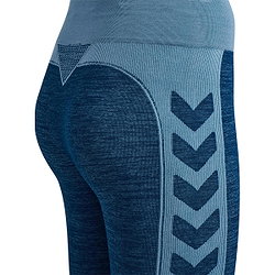 Présentation: Hummel Clea Seamless Cuissard À Bretelles Femmes - Marine