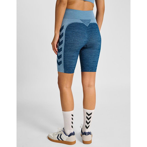 Hummel Clea Seamless Cuissard À Bretelles Femmes - Marine