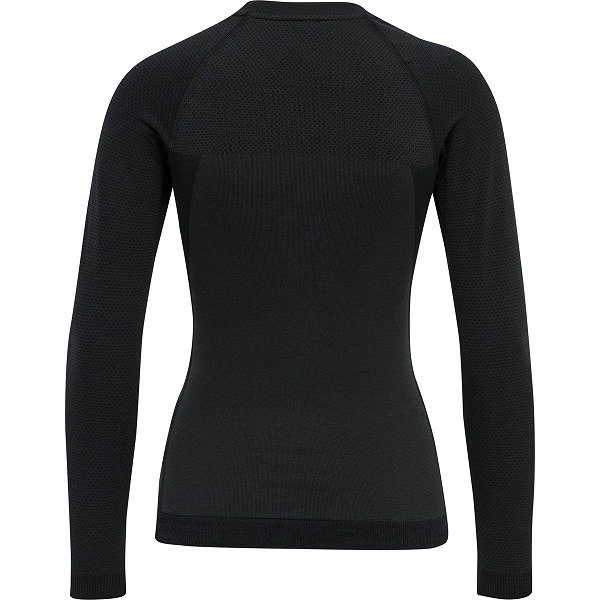 Hummel Seamless Long Tight Damen - Schwarz Meliert