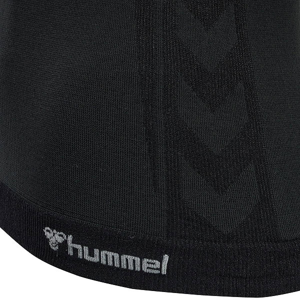 Hummel Seamless Long Tight Damen - Schwarz Meliert