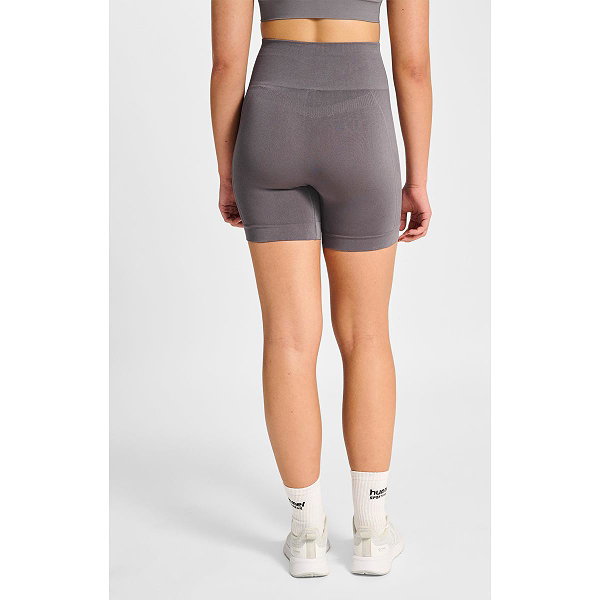 Hummel Seamless Short Tight Slidingbroek Dames - Donkergrijs