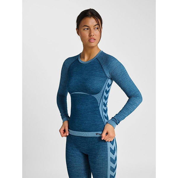 Hummel Seamless Cuissard Long Femmes - Marine