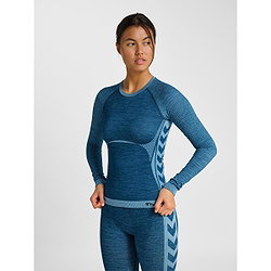 Présentation: Hummel Seamless Cuissard Long Femmes - Marine