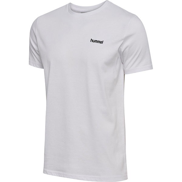 Hummel Pulse Graphic T-Shirt Hommes - Blanc