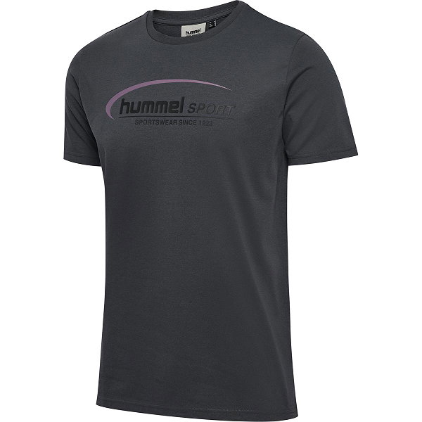Hummel Pulse Graphic T-Shirt Hommes - Gris