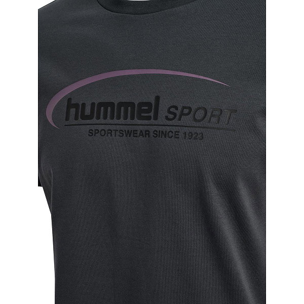 Hummel Pulse Graphic T-Shirt Hommes - Gris