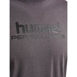 Présentation: Hummel Pulse Graphic T-Shirt Hommes - Gris Foncé
