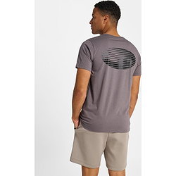 Présentation: Hummel Pulse Graphic T-Shirt Hommes - Gris Foncé