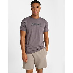Présentation: Hummel Pulse Graphic T-Shirt Hommes - Gris Foncé