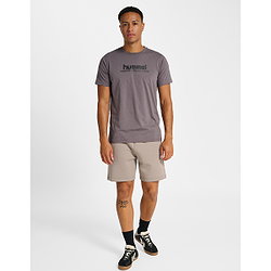 Présentation: Hummel Pulse Graphic T-Shirt Hommes - Gris Foncé