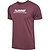 Hummel Pulse Graphic T-Shirt Heren - Bordeaux