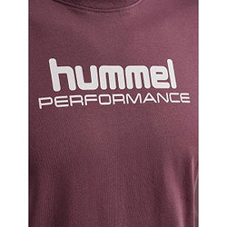 Voorvertoning: Hummel Pulse Graphic T-Shirt Heren - Bordeaux