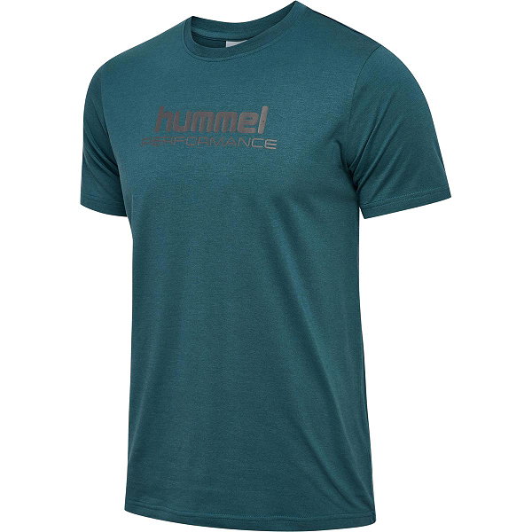 Hummel Pulse Graphic T-Shirt Heren - Groen