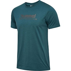 Hummel Pulse Graphic T-Shirt Hommes - Vert
