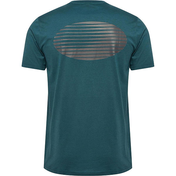 Hummel Pulse Graphic T-Shirt Heren - Groen