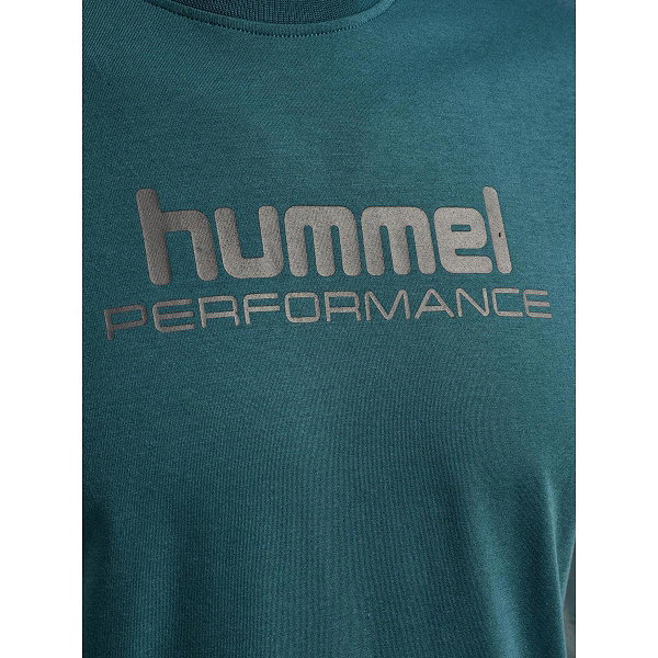 Hummel Pulse Graphic T-Shirt Heren - Groen