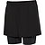 Hummel Hiit Intensity 2-In-1-Laufshorts Damen - Schwarz