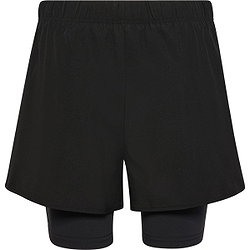 Présentation: Hummel Hiit Intensity Short De Running 2-En-1 Femmes - Noir