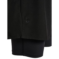 Présentation: Hummel Hiit Intensity Short De Running 2-En-1 Femmes - Noir