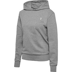 Hummel Pulse Sweater Met Kap Dames - Grijs Gemeleerd