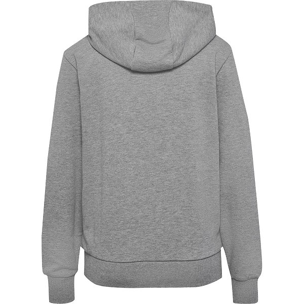 Hummel Pulse Sweater Met Kap Dames - Grijs Gemeleerd
