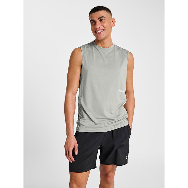 Hummel Pulse Workout Débardeur Hommes - Gris
