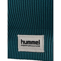 Voorvertoning: Hummel Pulse Seamless Rib Sport-Bh Dames - Groen